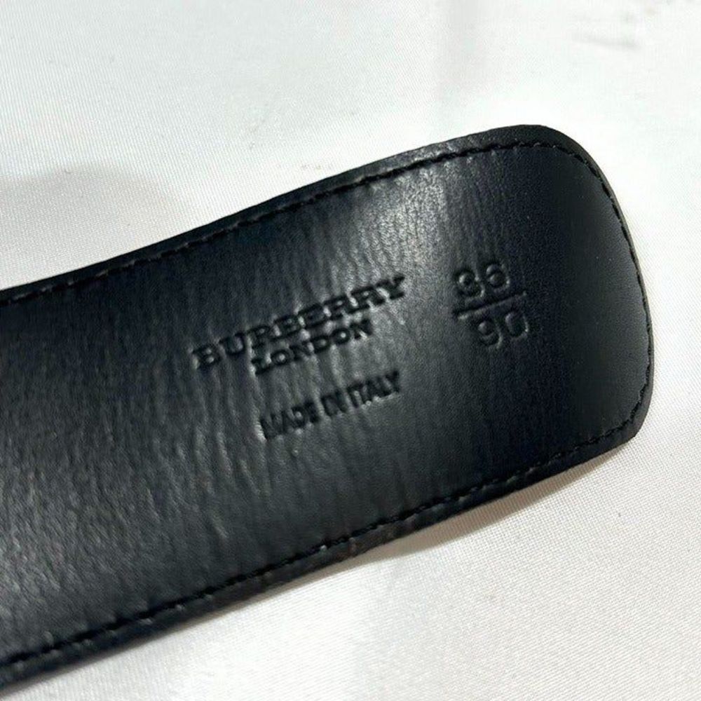 Burberry London Nova Check Belt - Picture 6 of 7